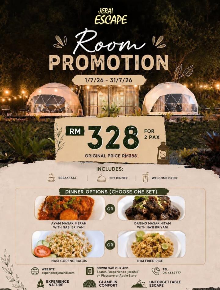 Jerai Escape – July Special Promotion